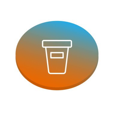 Soyut kutu web simgesi