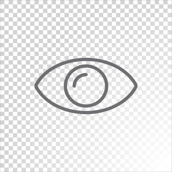 Icono web de ojo abstracto — Vector de stock