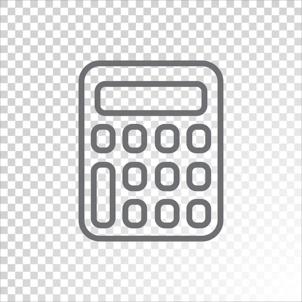Иконка калькулятора — стоковый вектор