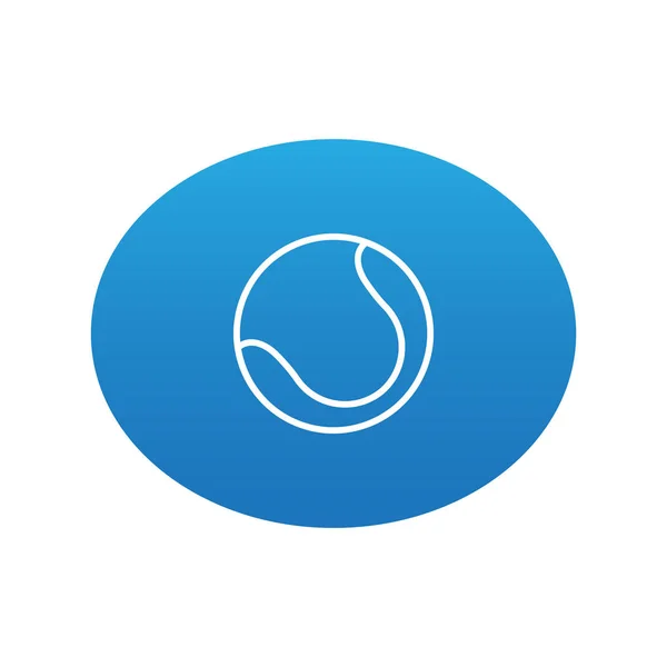 Icono de bola abstracta — Vector de stock