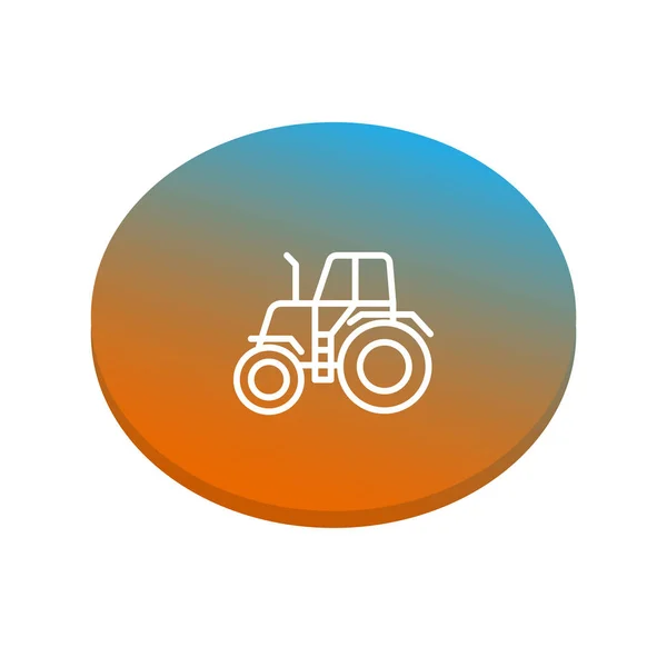 Ikone der abstrakten Landwirtschaft — Stockvektor