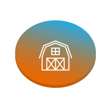 Web simgesi bina soyut