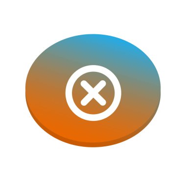 Soyut inkar web simgesi