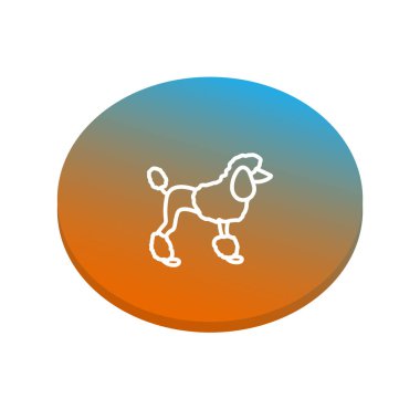 Soyut hayvan web simgesi