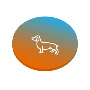 Soyut hayvan web simgesi