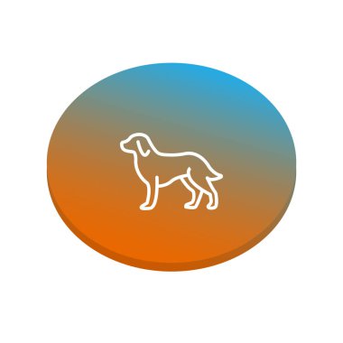 Soyut hayvan web simgesi