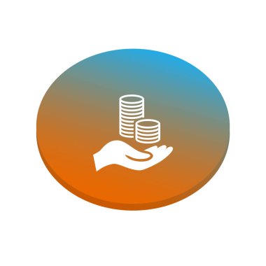 Soyut bankacılık simgesi