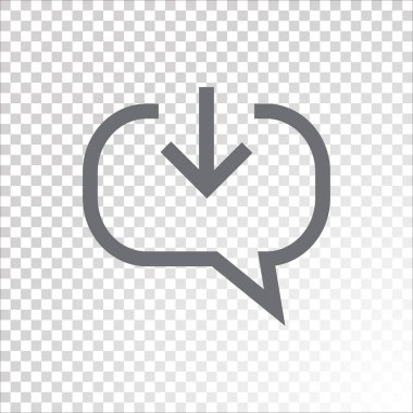 Soyut iletişim web simgesi