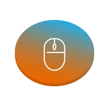 Soyut fare web simgesi