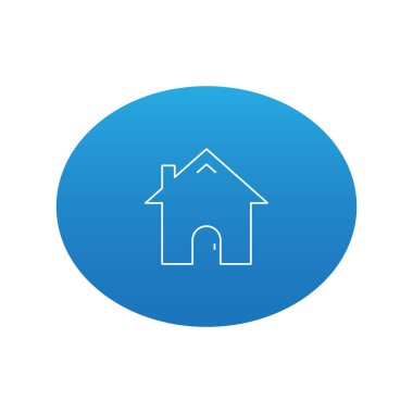 Web simgesi bina soyut