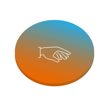 Soyut el web simgesi