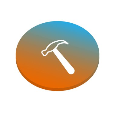 soyut çekiç simgesi