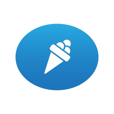 Soyut dondurma web simgesi