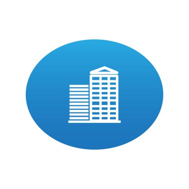 Web simgesi bina soyut