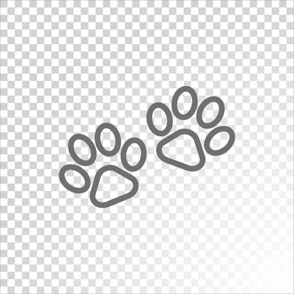 Icono abstracto gato — Vector de stock