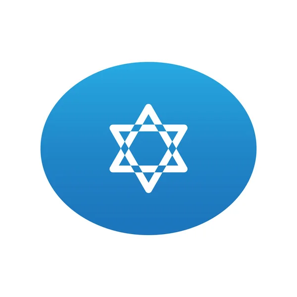 Icono web chanuka abstracto — Vector de stock