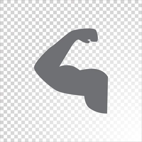 Icône web abstraite bicep — Image vectorielle