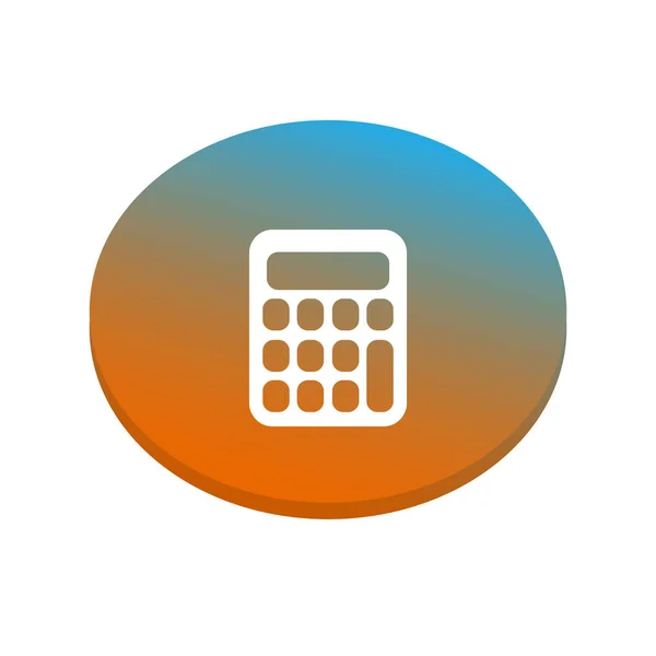 Absatract calculator icon — Stock Vector