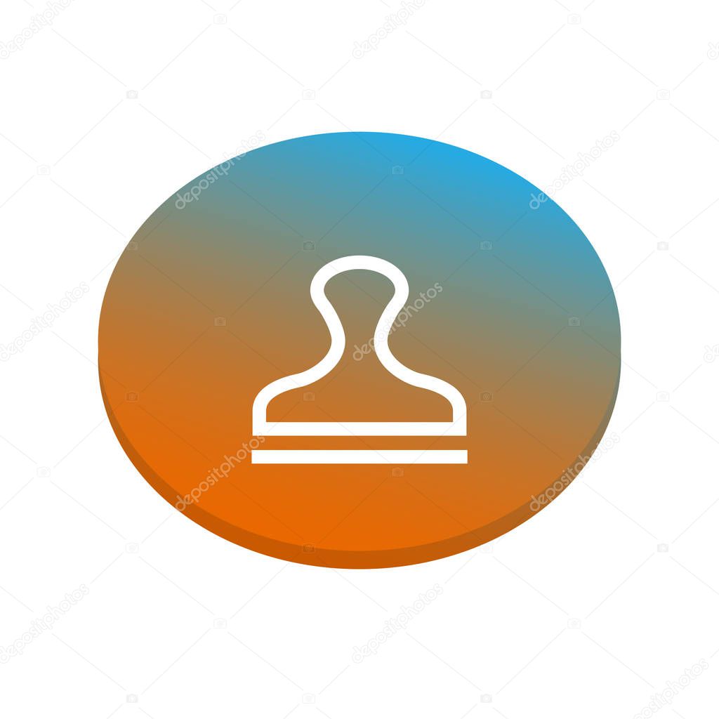 Abstract office web icon