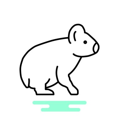 Basit hayvan simgesi