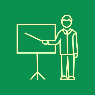 İşaretçi, blackboard ile öğretmen