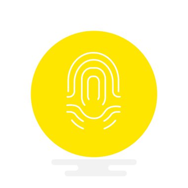 fingerprinnt satırı simgesi