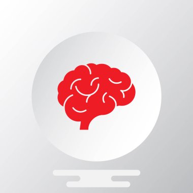 beyin simgesi, illüstrasyon 