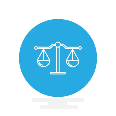 Adalet simgesinin ölçekler