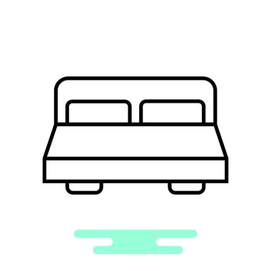 Çift Kişilik Yatak simgesi