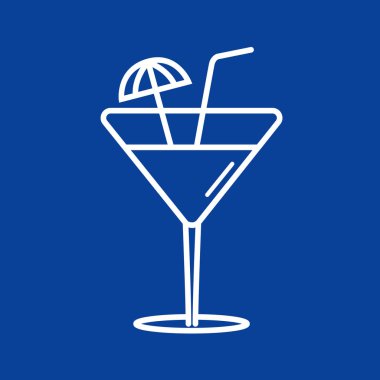 alkol kokteyl simgesi