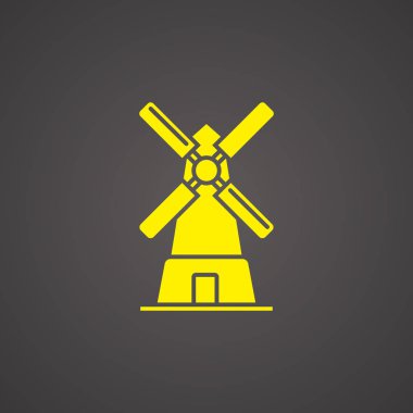 Rüzgar Türbini bina simgesini