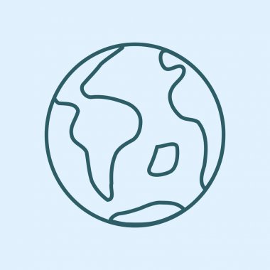 Earth simgesini düz.