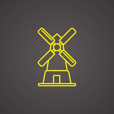 Rüzgar Türbini bina simgesini