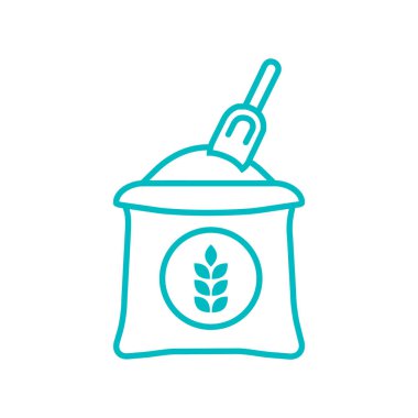 Buğday çanta simgesi