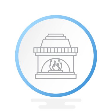 şömine basit simgesi