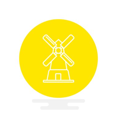 Rüzgar Türbini bina simgesini