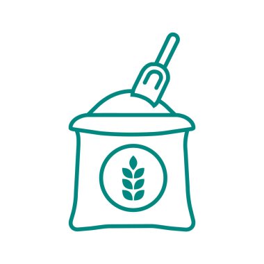 Buğday çanta simgesi