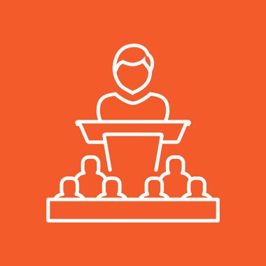 hoparlör satırı simgesi