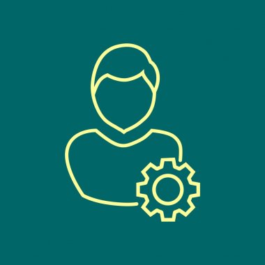 adam, kuruluş logosu