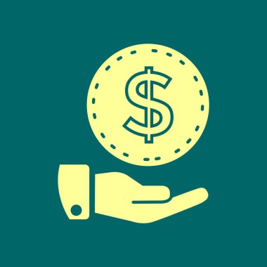 Elindeki dolar işareti 