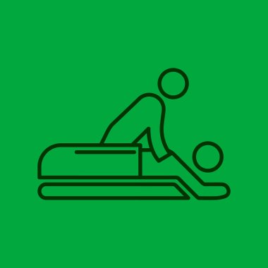 Masaj satırı simgesi