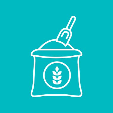 Buğday çanta simgesi