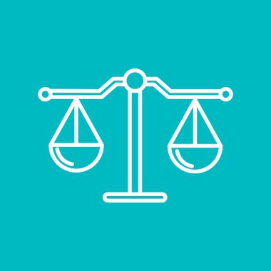 Adalet simgesinin ölçekler