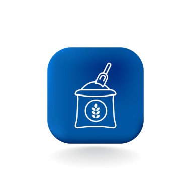 Buğday çanta simgesi