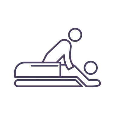 Masaj satırı simgesi