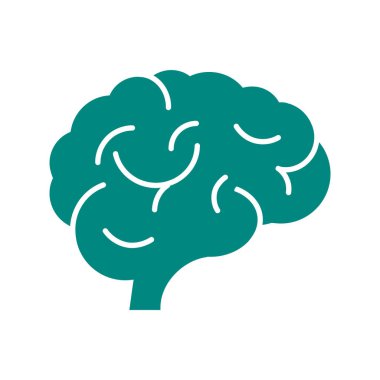 beyin simgesi, illüstrasyon 