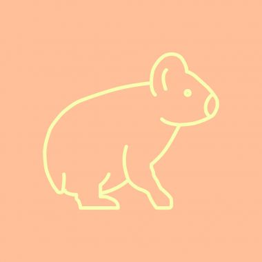 Basit hayvan simgesi