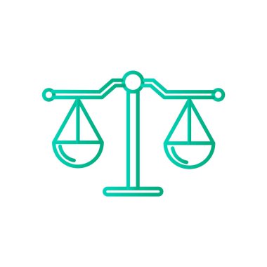 Adalet simgesinin ölçekler