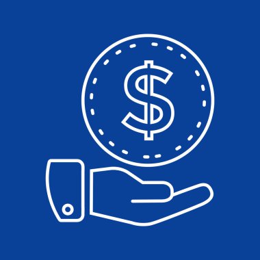 Elindeki dolar işareti