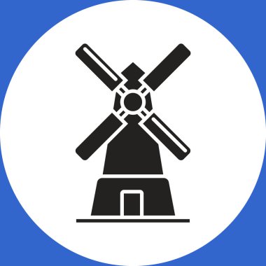 Rüzgar Türbini bina simgesini